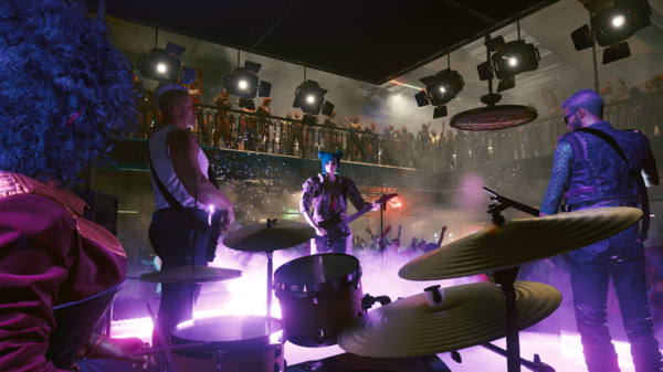 Блю-Мун и рок-группа «Самурай».