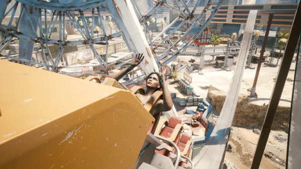 Ви катается одна на Американских горках -2.