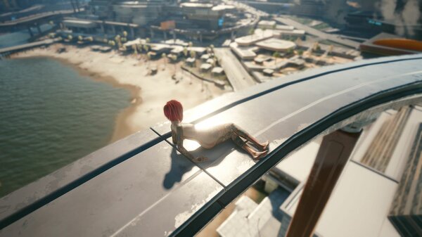 ПЕЙЗАЖ. Пасифика. Cyberpunk 2077