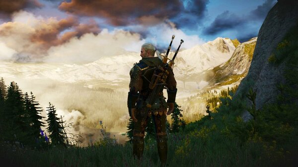 ПЕЙЗАЖНОЕ с Геральтом.. Ведьмак III