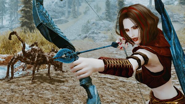 Вечно молодая телом вампир Велена.