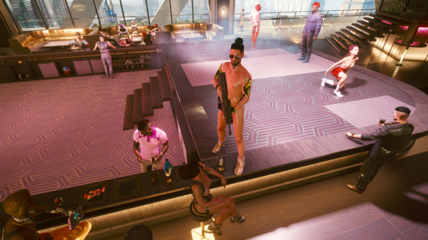 И абсолютный бесцеремонный стиль. Cyberpunk 2077