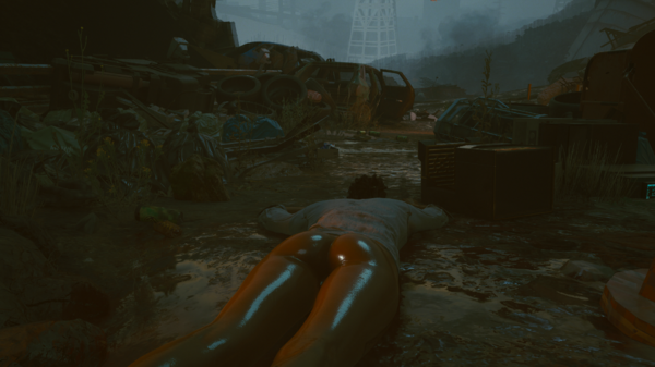 Ви пришла в сознание на какой-то свалке.