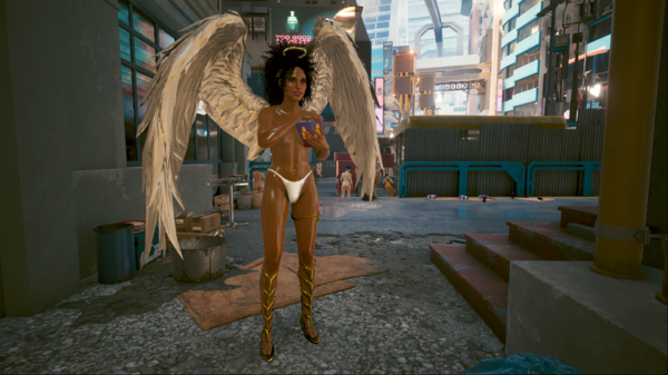 Ви:-"Джуди, хочешь поп-корн?".