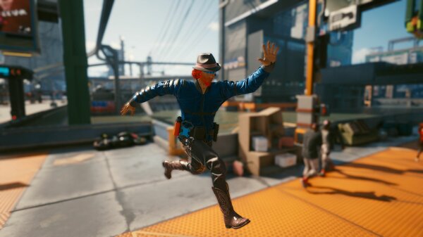 Прыг-скок! Cyberpunk 2077