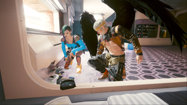 Ви пригласил Джуди посмотреть на его котёнка.