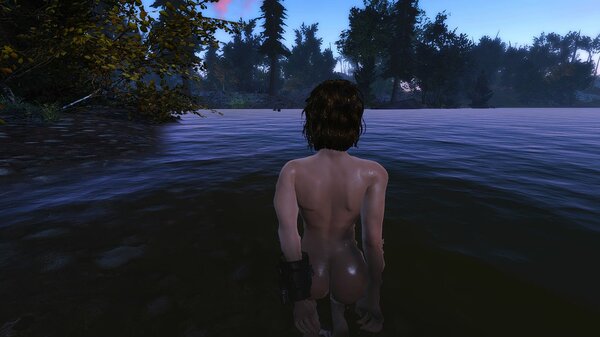 В озере.. Fallout-4 (Сборка 7.0)