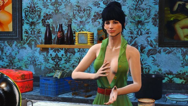 Продавщица в Альянсе.. Fallout-4 (Сборка 7.0)