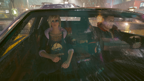 Ви в машине.