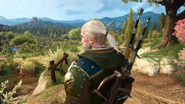 ПЕЙЗАЖНОЕ с Геральтом.. Ведьмак III (сборка Торна)