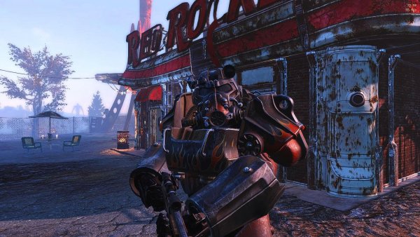 В силовой броне.. Fallout-4 (Сборка 7.0)