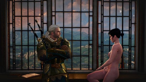 СИАНА и Геральт.. Ведьмак III