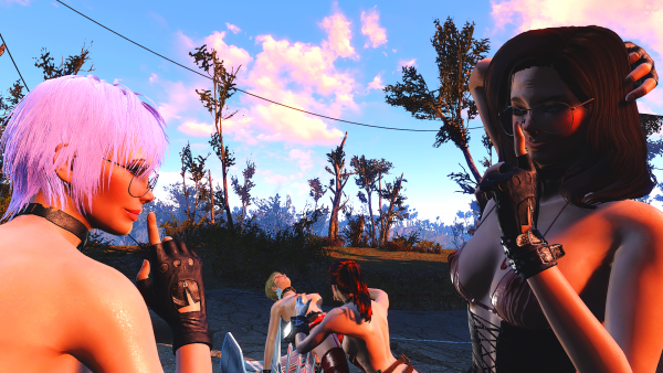 Вампы - Айви, Трисс, Пайпер и пленённые рейдерши -2.