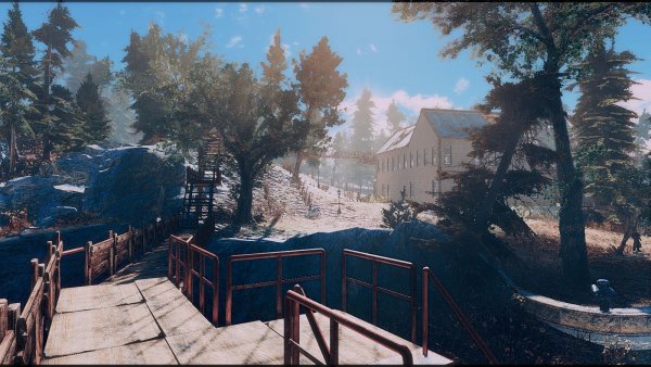 На Фар Харборе.. Poselenia Windfire Fallout-4