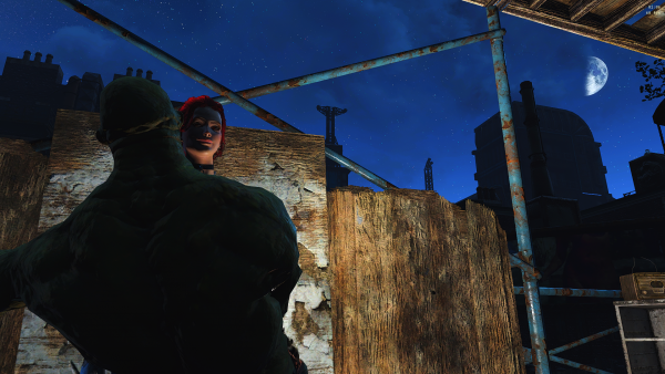 Vamp понравился новый ухажёр - "Зелёный Здоровяк".