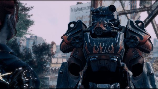 Встреча с Дюком из "Атом.Котов". Fallout-4 (Сборка 7.5)