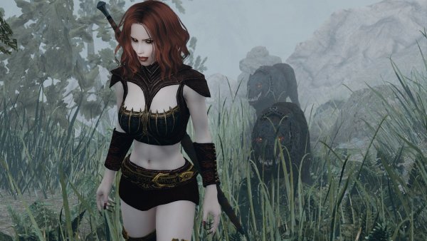 ВЕЛЕНА с псами.. Skyrim SE (Тропики 7.0)