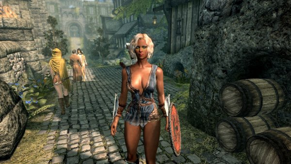 Стражница Солитьюда. Sexrim AE