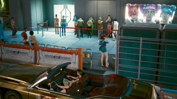 Ви и Джуди приехали в клуб «Райот».