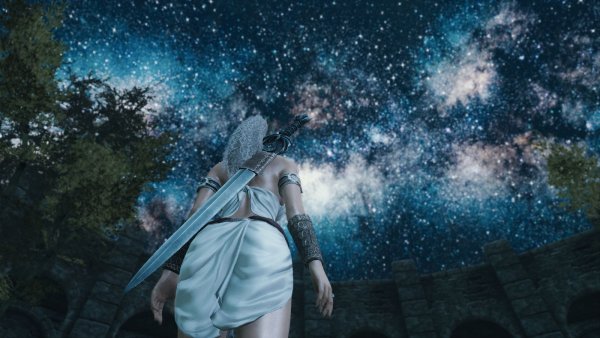 Ночь.. SKYRIM AE (сборка 10)