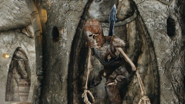 В гробнице.. SKYRIM AE (сборка 10)