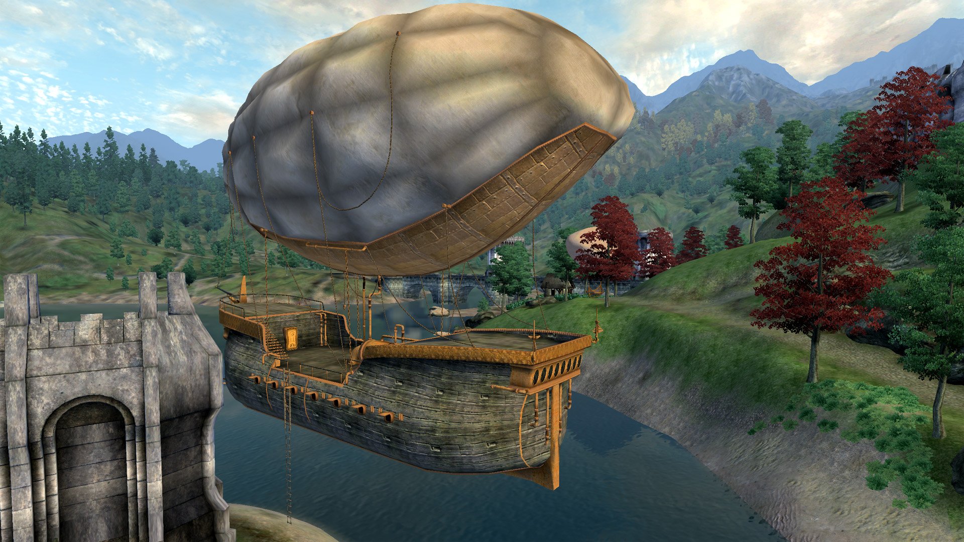 Dwemer Skyship and Mobile Home Rus