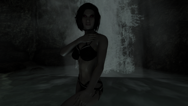 Зера решила искупаться