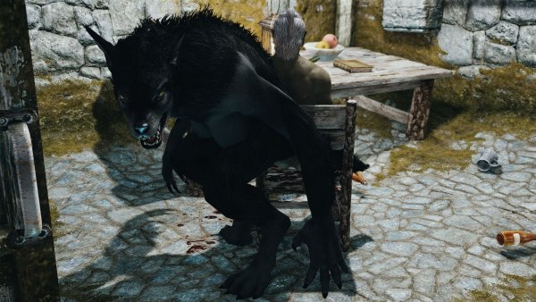 Отгрызла рабовладельцу кое что..