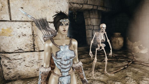 МИРРОЯ в гробнице.. SKYRIM AE (сборка 10)