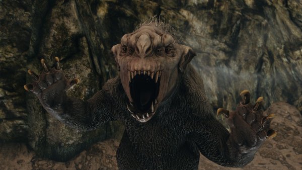 Новые монстры из Oblivion.. SKYRIM AE (сборка 10)