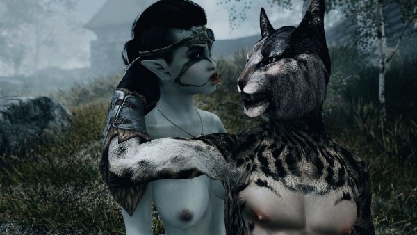 Котик шалунишка ) SKYRIM AE (сборка 10)