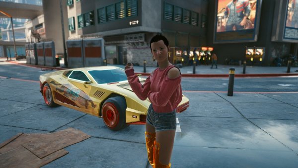 Деваха ) Cyberpunk 2077