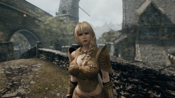 Йордис в Солитьюде.. SKYRIM AE (сборка 10)