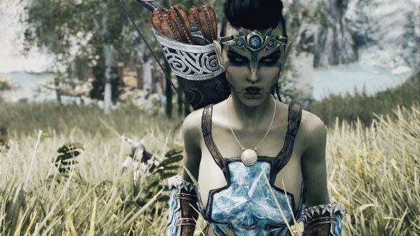 Харизматичная Мирроя. SKYRIM AE (сборка 10)