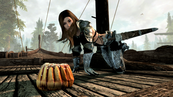 Лили нашла свой сладкий рулет