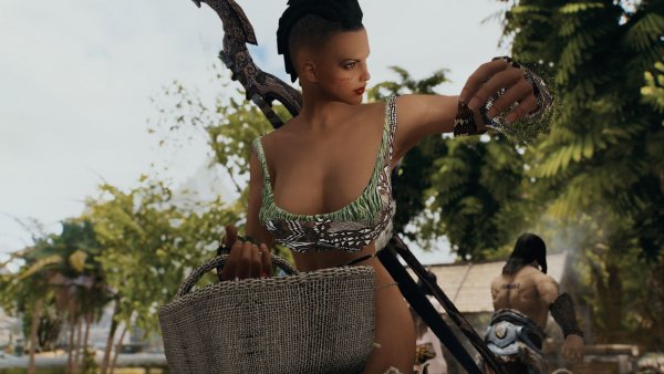 На ферме.. Skyrim SE (Тропики 7.0)