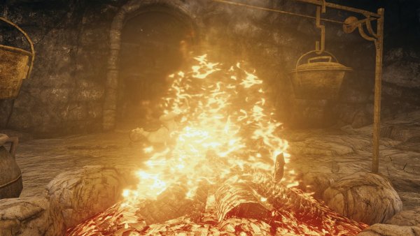 У костра.. Skyrim SE (Тропики 7.0)