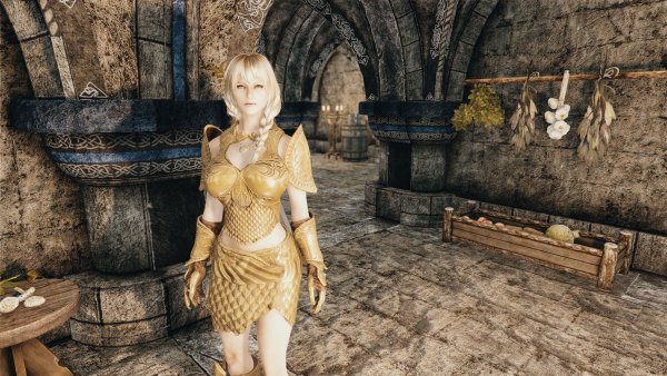 Йордис в подвале дома Солитьюда. SKYRIM AE (сборка 10)