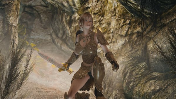 Образная Йордис - дева меча. SKYRIM AE (сборка 10)