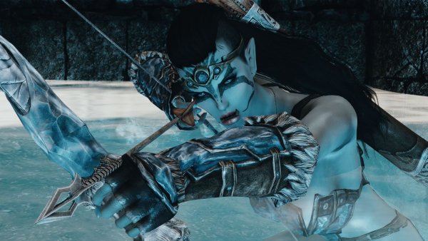 МИРРОЯ затаилась в воде.. SKYRIM AE (сборка 10)