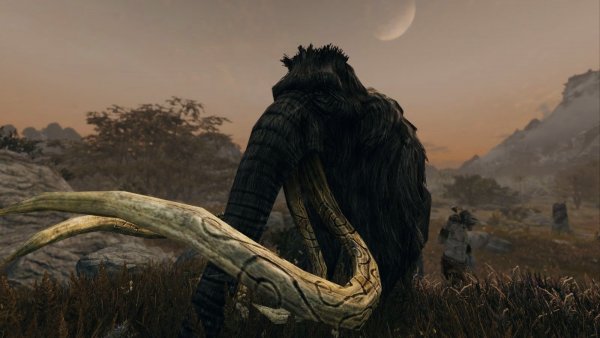 Мамонты и великан.. SKYRIM AE (сборка 10)