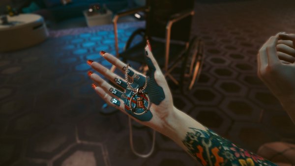 Амулет Ви.. Cyberpunk 2077