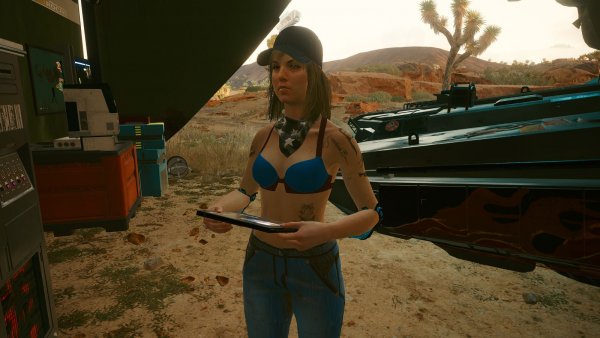 Деваха из Альдекальдос.. Cyberpunk 2077