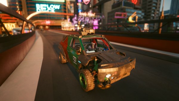 Скорость. Cyberpunk 2077