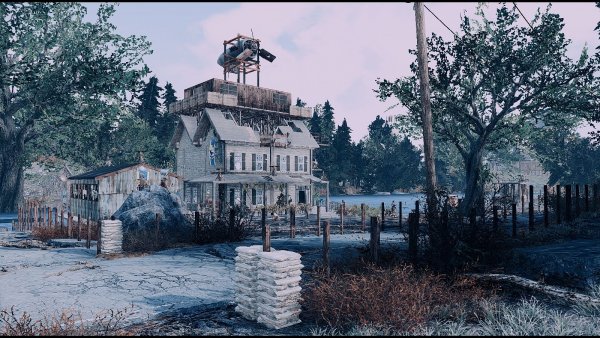 Поселение в Лодочном домике.. Poselenia Windfire