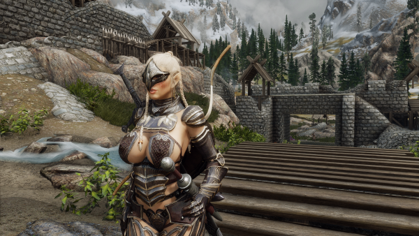 Соска в прикиде)