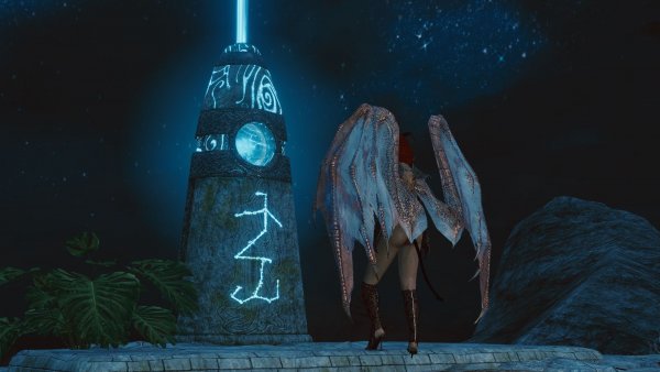 Возле камня.. Skyrim SE (сборка 11)