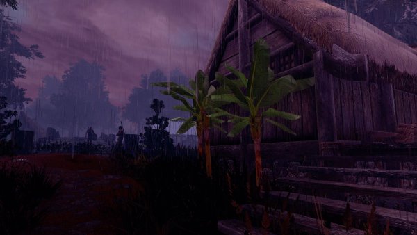 Вечерний дождь.. Skyrim SE (сборка 11)