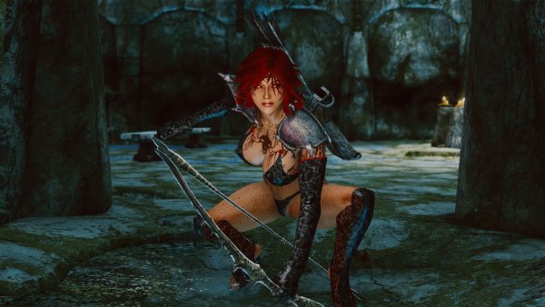 КОРТИ в гробнице.. Skyrim SE (сборка 11)