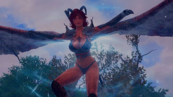 Летящая суккуба.. Skyrim SE (сборка 11)